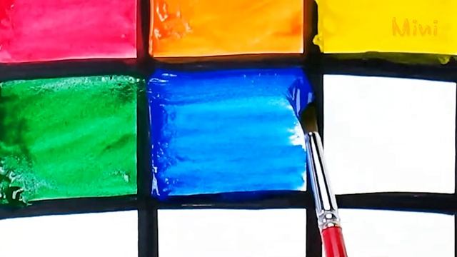 Rainbow Shape Coloring | Learn Coloring | Learn Shape | Learn Color | Mini Art Kids смотреть онлайн