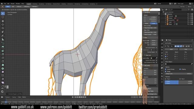 Low Poly Animals ｜ Blender 2.8 ｜ Basic Tutorial 2 смотреть онлайн