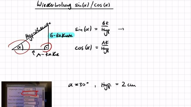 Wdh. Sinus und Cosinus am rechtwinkeligen Dreieck - Klasse 10 - periodische Modellierung - P. Beth смотреть онлайн