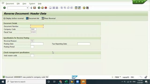 SAP FI GL Arabic Lec04 Part2 смотреть онлайн