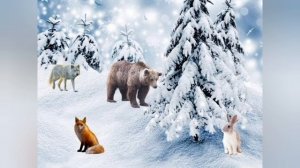 В новогоднем лесу «Пляшут белки, пляшут зайцы»