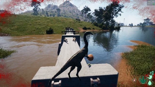 Выживание за галлимима. Часть 1. The Isle (evrima)