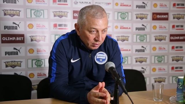 Пресс-конференция по итогам матча "Чайка" - "Черноморец" смотреть онлайн