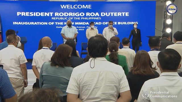 Inauguration of the New MMDA Head Office Building 5/23/2022 смотреть онлайн