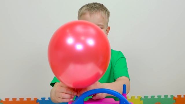 Dima Plays With Balloons | Nursery Rhymes And Kids Songs