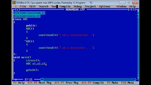 C++ Unit 3 Topic 003 Destructor in C++ смотреть онлайн