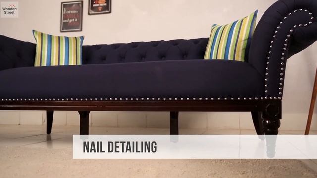 Swanson 3+1+1 Fabric Sofa Set  (Indigo Ink) Online @ Best Price