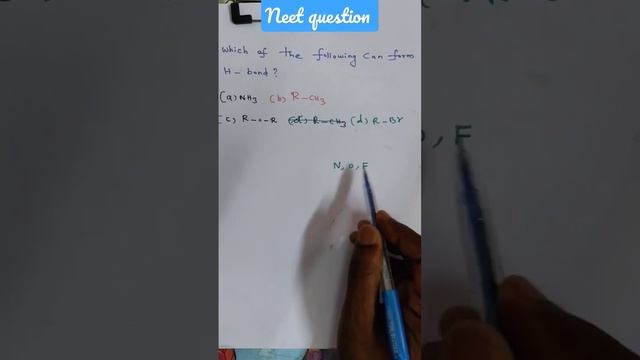 Intermolecular Hydrogen bonding - neet - தமிழ்#neetchemistrytamil смотреть онлайн