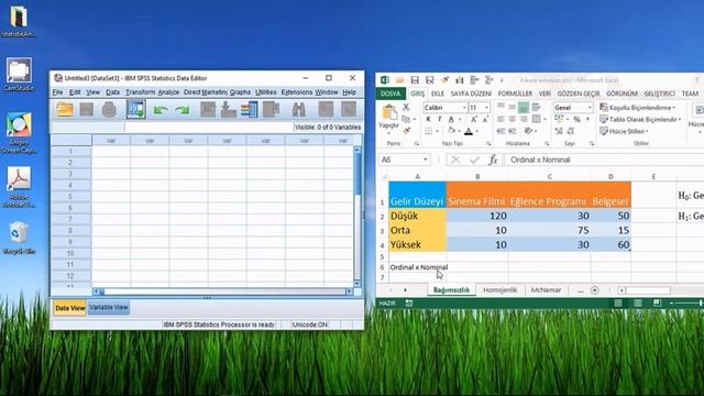 SPSS ile çapraz tablolarda ki kare analizi смотреть онлайн