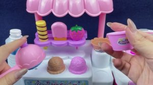 Развивающие игрушки. Игровой набор "касса магазина мороженого". Для малышей мультики.  для детей