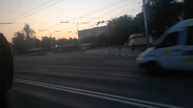 Троллейбус номер 20 Салео Гомель Солнечная г. Гомель. смотреть онлайн