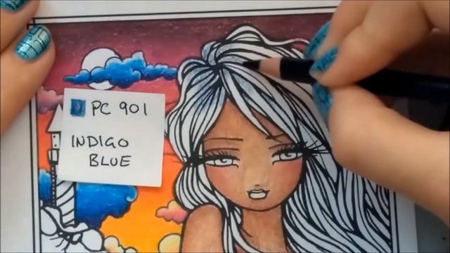 Adult Coloring - Rochelle (Timelapse) смотреть онлайн
