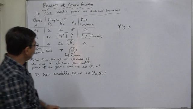 Game Theory Basics - 5 Saddle Point at desired location смотреть онлайн