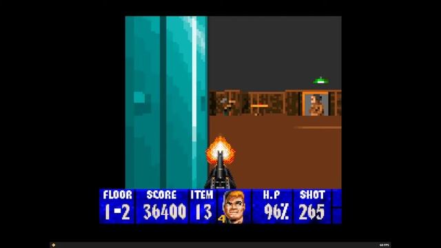 Wolfenstein 3D (SNES) 100% - Mission 1