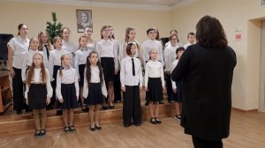 Россия город Саратов хор "Поющее детство"