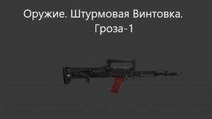 Stay Out / Stalker Online. Оружие. Штурмовая Винтовка. Гроза-1