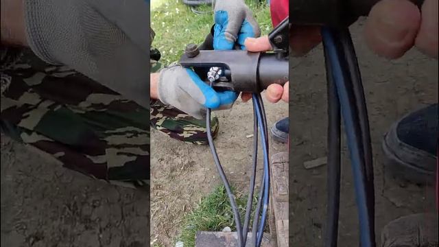 Опрессовка гильзы спец клещами смотреть онлайн