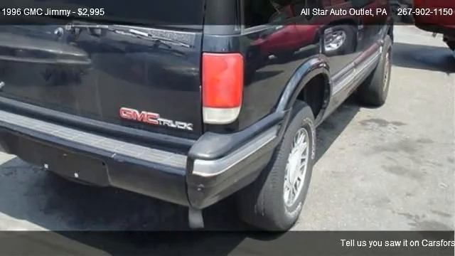 1996 GMC Jimmy SL - for sale in Glenside, PA 19038 смотреть онлайн