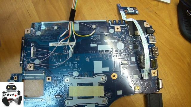 Restori.ru Прошивка мультиконтроллера ENE KB9012 программатором Postal 3 смотреть онлайн