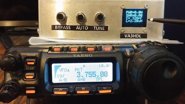 ATU 100 Antenna Tuner build details, tests, options, and matching capacity смотреть онлайн