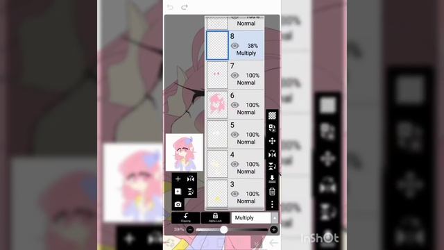 Pink Sweetness | IbisPaintX Oc Speedpaint смотреть онлайн