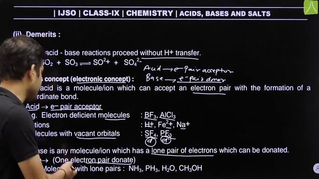 DIGITAL IJSO_ ACID, BASES & SALTS | L- 4 | CHEMISTRY смотреть онлайн
