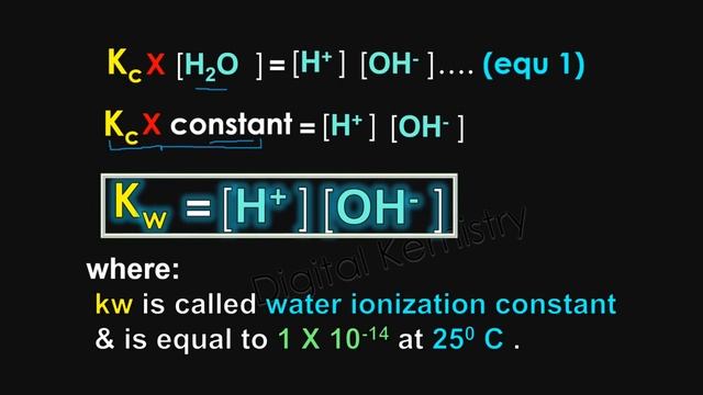 Class 10 Chemistry Water Ionization Constant Equation | How to Find | Kw in Chemistry смотреть онлайн