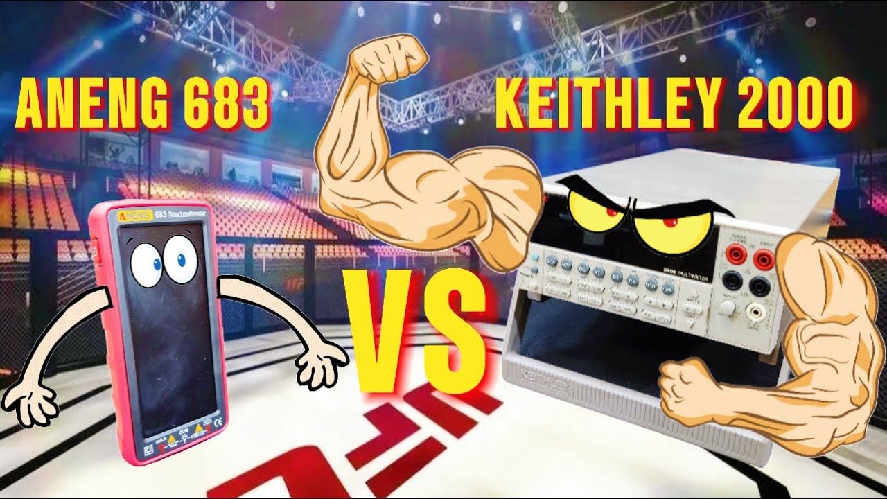 ОБЗОР МУЛЬТИМЕТРА ANENG 683 | ТЕСТЫ | СРАВНЕНИЕ С ПРЕЦИЗИОННЫМ МУЛЬТИМЕТРОМ KEITHLEY 2000 смотреть онлайн