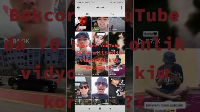 Bekcore baxorlarda orginal mp3 bor смотреть онлайн