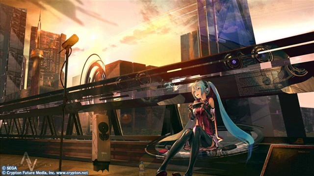 「The Greatest Idol 」- Mitchie M feat. Hatsune Miku - Bye Bye Blue Memory - HD смотреть онлайн