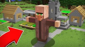 ПОЧЕМУ ГИГАНТСКИЙ ЖИТЕЛЬ НЕ ПУСКАЕТ НАС В ДЕРЕВНЮ ЖИТЕЛЕЙ В МАЙНКРАФТ | Риколит Minecraft