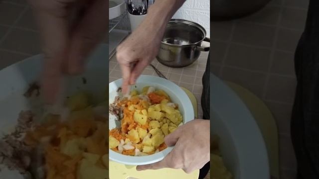 Готовлю салат 