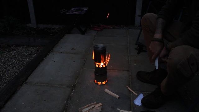 Lixada Wood Burning Stove Coffee Test Challenge смотреть онлайн