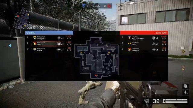 Warface EU Clan War R3VOLUTION Vs Pay4Win D17 9.7.2016