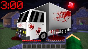 ПРИЗРАЧНЫЙ ГРУЗОВИК ПРИЕЗЖАЕТ НОЧЬЮ В МАЙНКРАФТ | Страшилка Minecraft