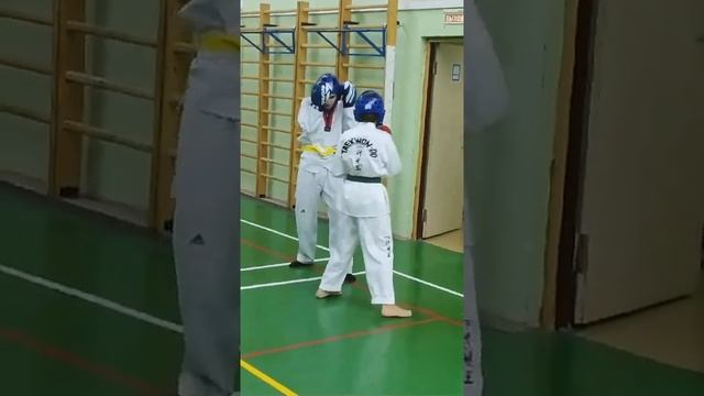Инклюзивная тренировка тхэквондо