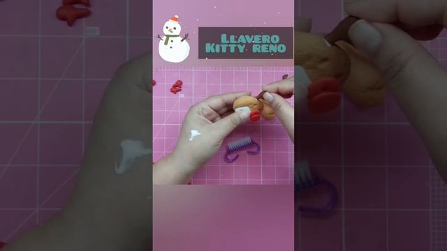 Llavero Reno Kitty Navidad Pasta Flexible o Porcelana Fría смотреть онлайн