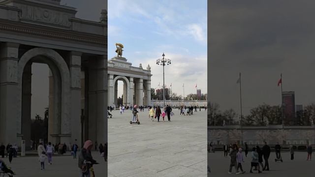Прогулка по #вднх #москва смотреть онлайн