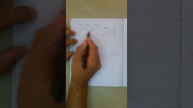 🔴Asi Se Nombra Por Nomenclatura Tradicional #quimica #nomenclatura #laquimicadelprofesord