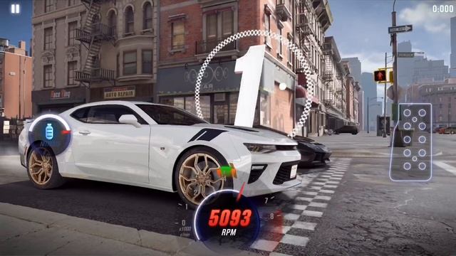 【CSR2】Camaro SS (elite 50, 1/2 mile), shift & tune for 12.238 смотреть онлайн