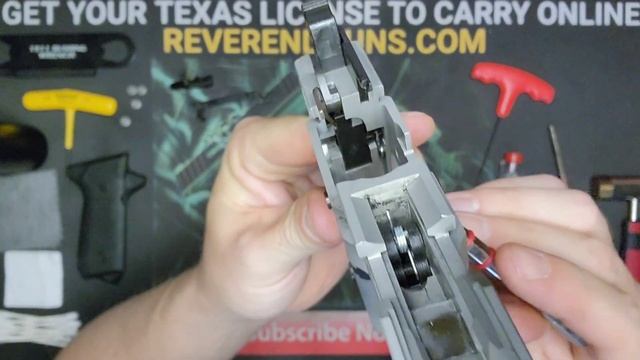 Beretta 92FS Trigger, Sear, Hammer Spring Replacement