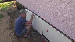 Как сделать утепление и гидроизоляцию цоколя . Своими руками  легко и просто .