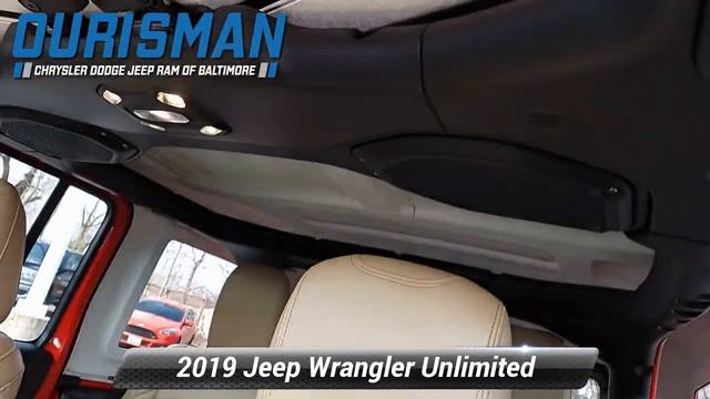 Certified 2019 Jeep Wrangler Unlimited Sahara, Baltimore, MD 508919A смотреть онлайн