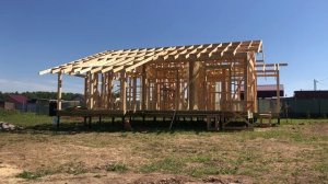 ДОМ начало. Каркасный дом