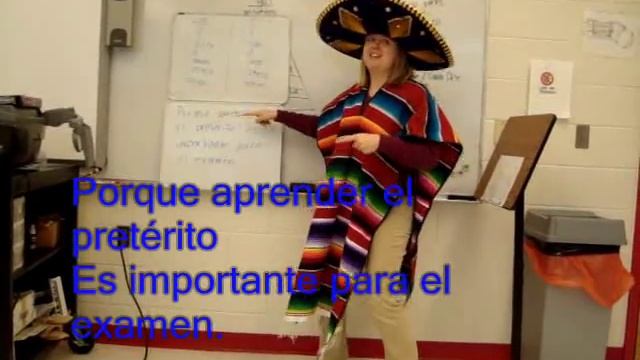 Spanish Preterite Verbs Song смотреть онлайн