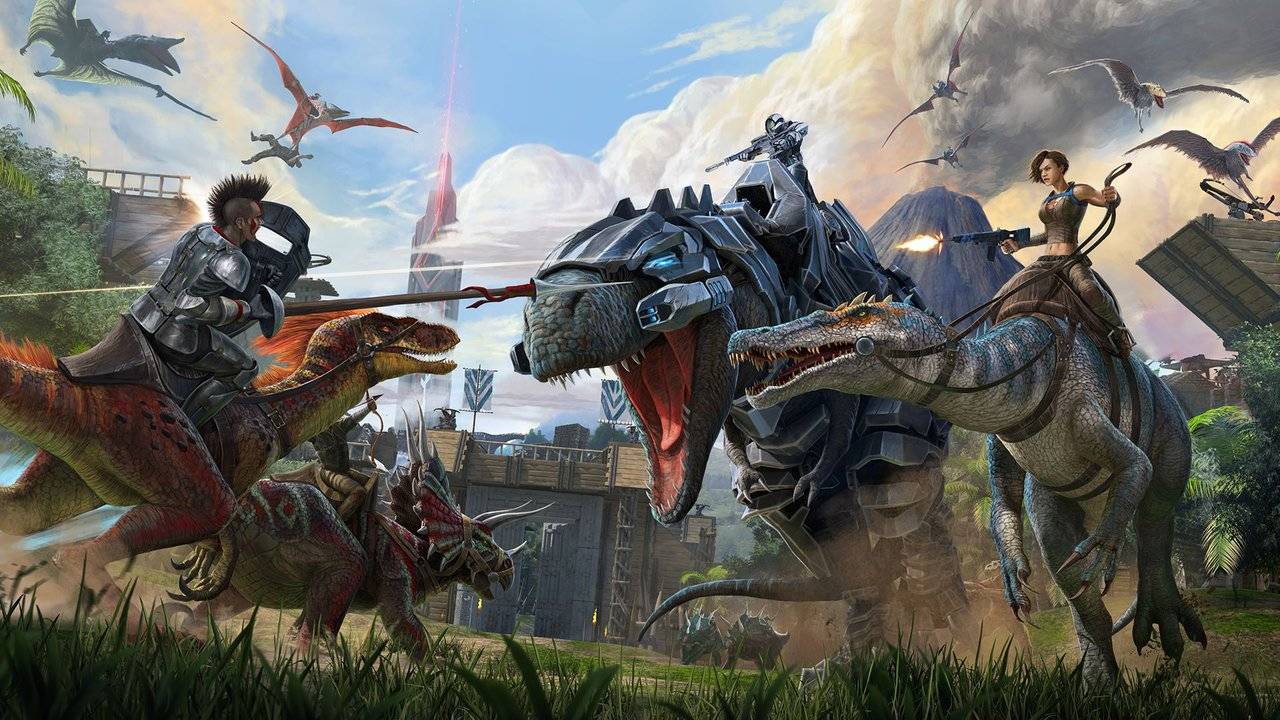 Играю в Ark: Survival Evolved смотреть онлайн
