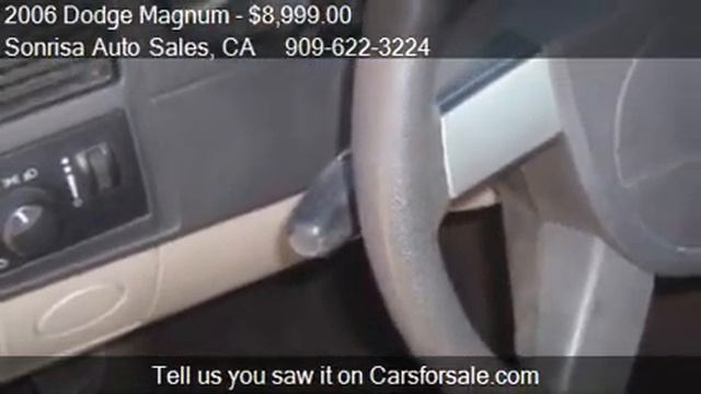 2006 Dodge Magnum SE for sale in Pomona, CA 91766 at Sonrisa смотреть онлайн
