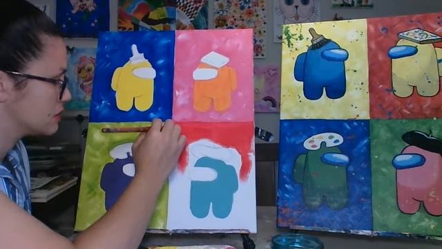 "Artist Among Us" - FREE YouTube Live Painting Class смотреть онлайн