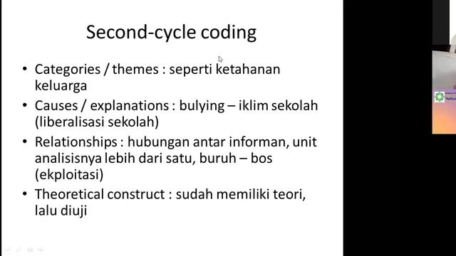Webinar Seri 4 "Aplikasi Nvivo dalam penelitian kualitatif" смотреть онлайн