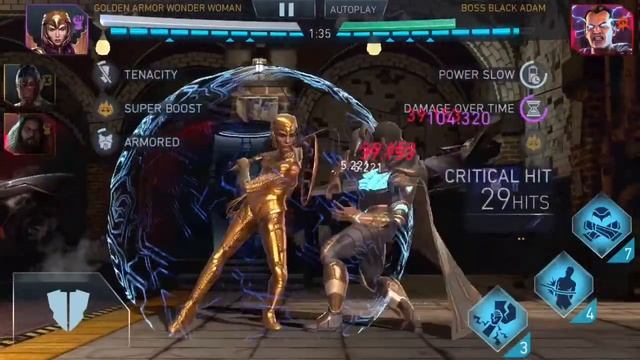 Wonder Woman 84 - 52.5M Boss Black Adam | Rise Of Krypton Solo Raid Heroic 2 | Injustice 2 Mobile смотреть онлайн